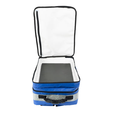 Hausbesuchsrucksack - Deckel öffnen Laptop